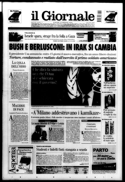 Il giornale : quotidiano del mattino